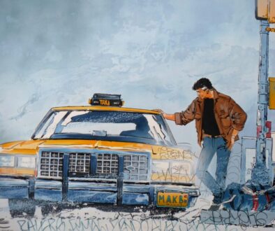 transport cab street art graffiti 1818801