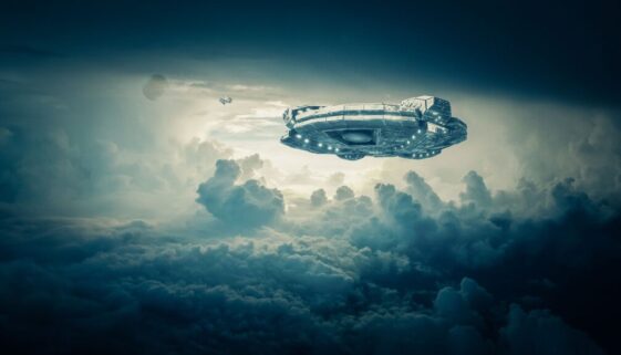 ufo science fiction spaceship 6705336